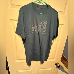 TRAVIS MATHEW BEERLY BELOVED TEE SHORT SLEEVE SHIRT EXTRA LARGE NEW TAGS